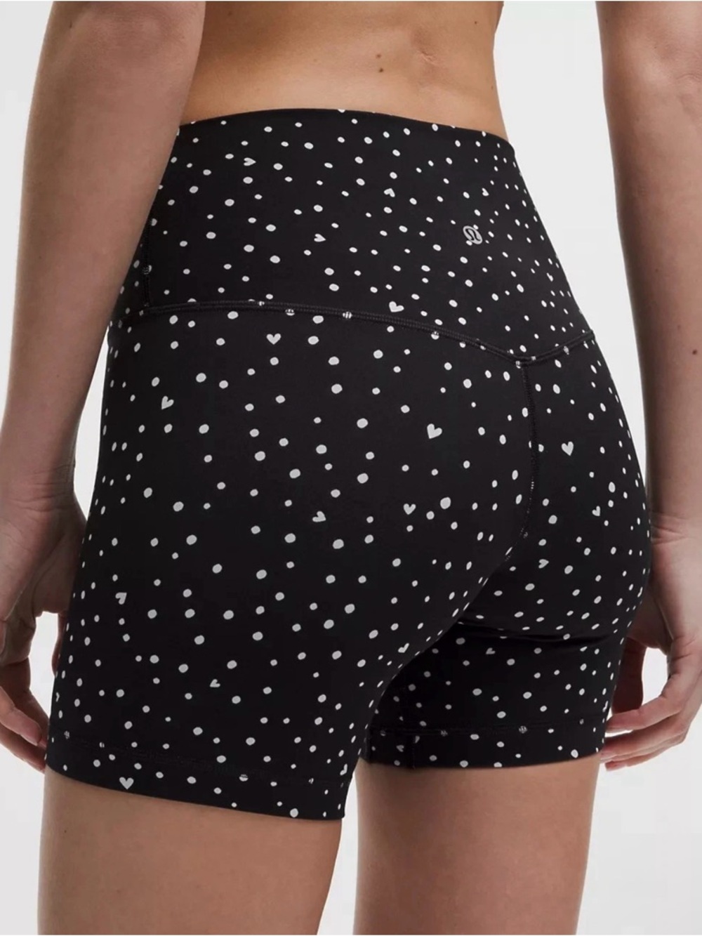 NWT Lululemon Align No Line HR Short 4" Scatter Dot Black Size 4 Price is firm